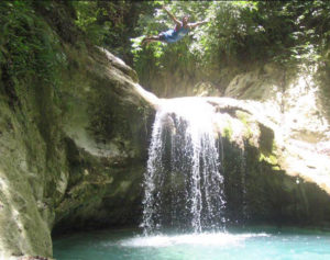 Dominican water falls